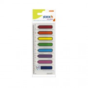 HOPAX STICK'N 21466 8色箭咀形膠質標籤紙(15張X8色)       