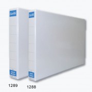 BANTEX 1289 2D A3E 2孔三面插頁文件夾(38MM)-白色