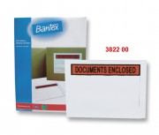 BANTEX 3822 A5航運信封(DOCUMENTS ENCLOSED) 100個/盒