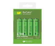 GP ReCyko+ 新一代綠色充電池 2700 系列 2600mAh AA 4粒盒裝