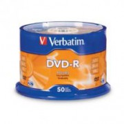 Verbatim DVD-R 4.7GB 50pk Spindle 16x 